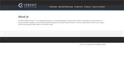 Desktop Screenshot of consult-service.de